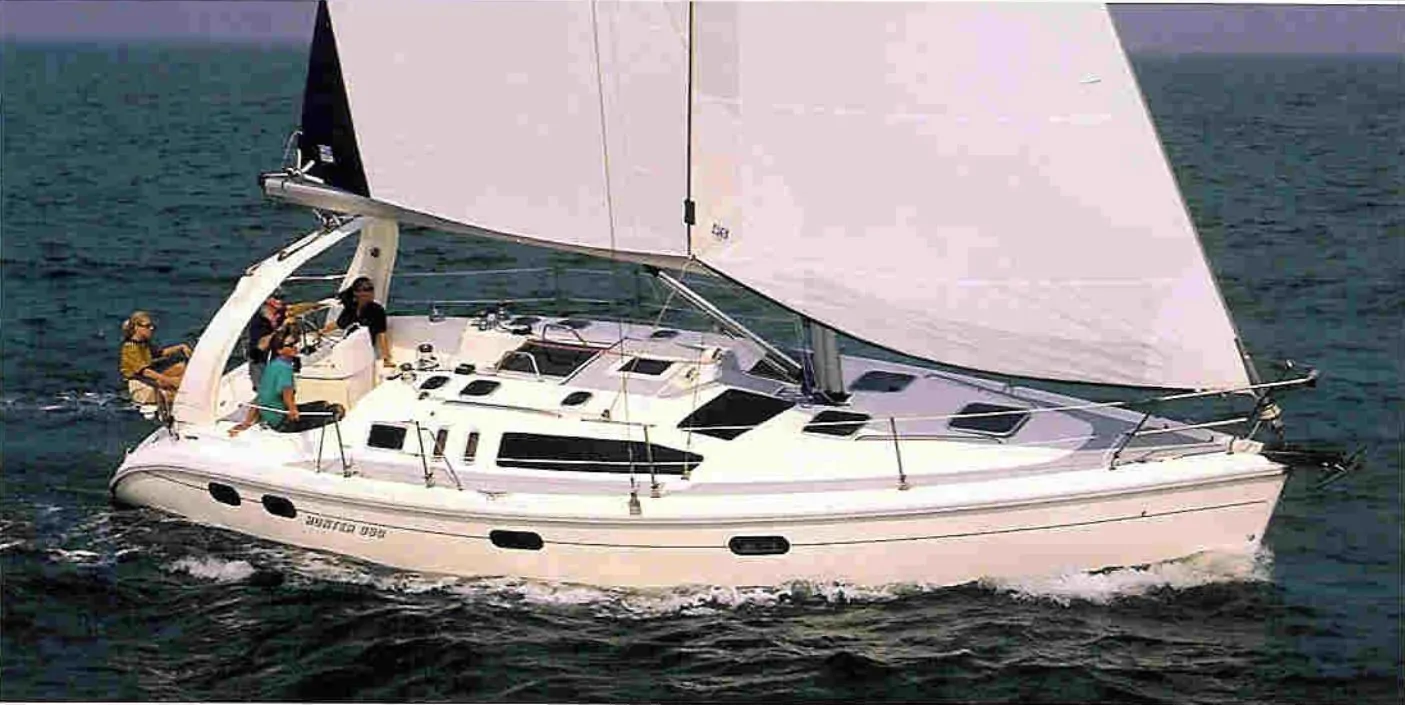 Hunter 380 Shoal Draft Marlow Hunter Sailboat Specifications Boat Specs Com