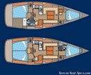 Elan Yachts Elan 380 plan Image issue de la documentation commerciale © Elan Yachts