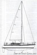 Bénéteau Océanis 390 sailplan Picture extracted from the commercial documentation © Bénéteau