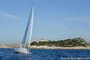 Elan Yachts Impression 40 en navigation Image issue de la documentation commerciale © Elan Yachts