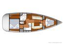 Jeanneau Sun Odyssey 39 DS plan Image issue de la documentation commerciale © Jeanneau