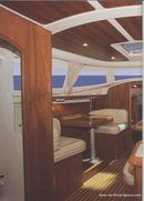 Jeanneau Sun Odyssey 40 DS interior and accommodations Picture extracted from the commercial documentation © Jeanneau