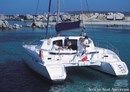 Fountaine Pajot Lavezzi 40 en navigation Image issue de la documentation commerciale © Fountaine Pajot