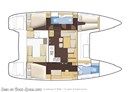 Lagoon 400 S2 layout Picture extracted from the commercial documentation © Lagoon