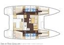 Lagoon 400 S2 layout Picture extracted from the commercial documentation © Lagoon