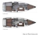 Bavaria Yachts Bavaria 40 Cruiser - Farr layout Picture extracted from the commercial documentation © Bavaria Yachts