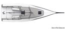 Neo Yachts Neo 350 layout Picture extracted from the commercial documentation © Neo Yachts