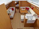 Jeanneau Sun Odyssey 41 DS intérieur et aménagements Image issue de la documentation commerciale © Jeanneau