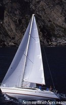 Jeanneau Sun Fast 41 en navigation Image issue de la documentation commerciale © Jeanneau