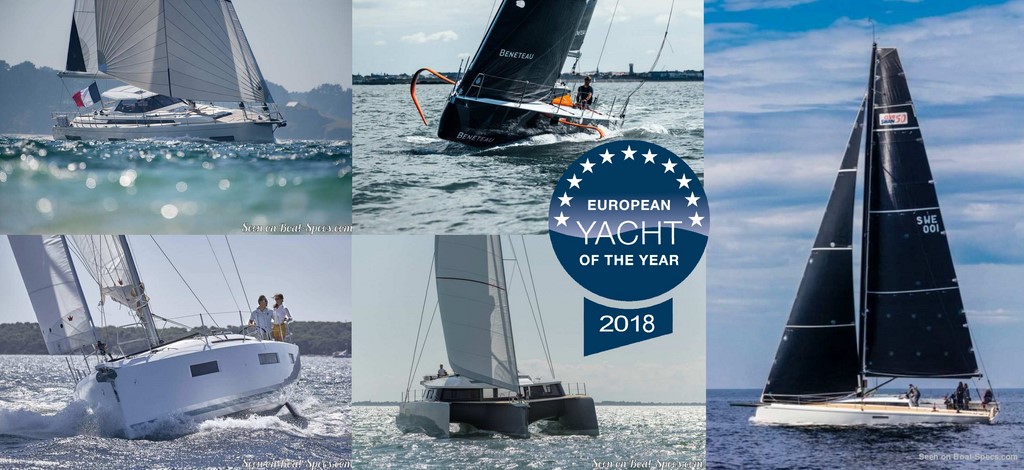 Voiliers Européens de l'année 2018 © Boat-Specs.com