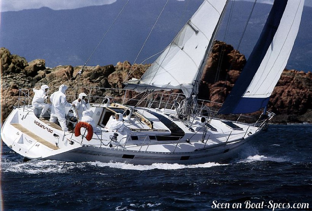beneteau oceanis 430 sailboatdata