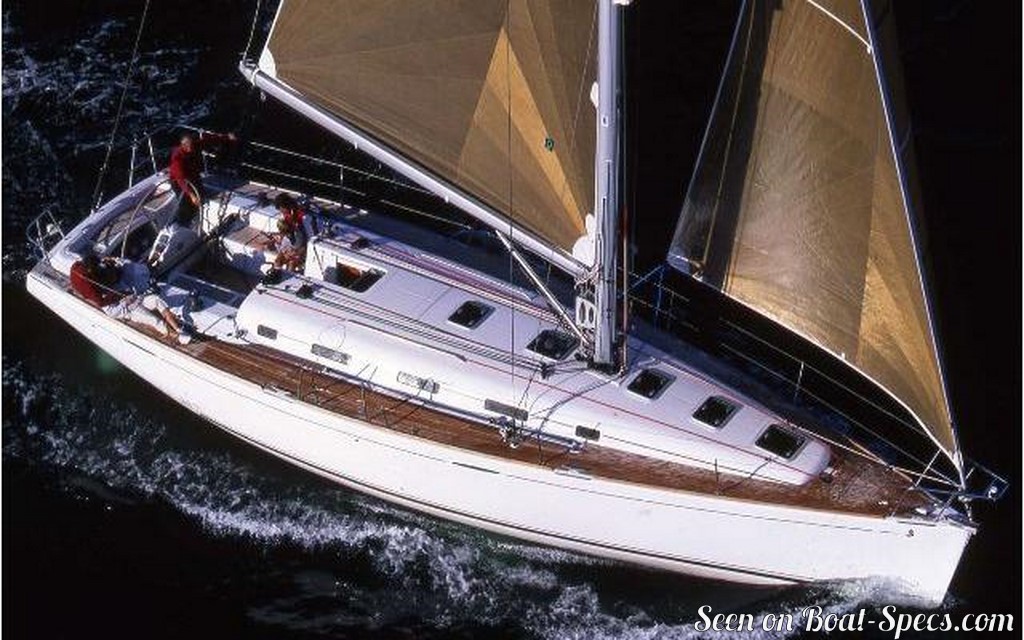 44 ft beneteau sailboat