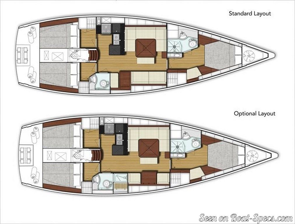 Xc 45 standard (X-Yachts) sailboat specifications and ... luxury yacht diagram 