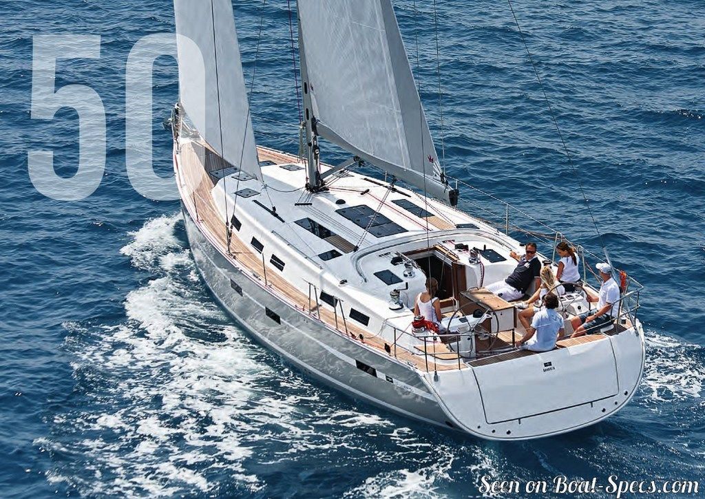 bavaria 50 ft sailing yacht