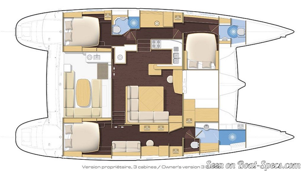 Lagoon 500 sailboat specifications and details on Boat ...