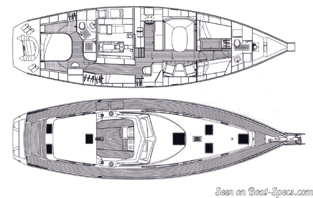 Amel 54 sailboat specifications and details on Boat-Specs.com