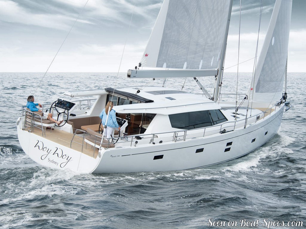 moody ds 54 sailing yacht