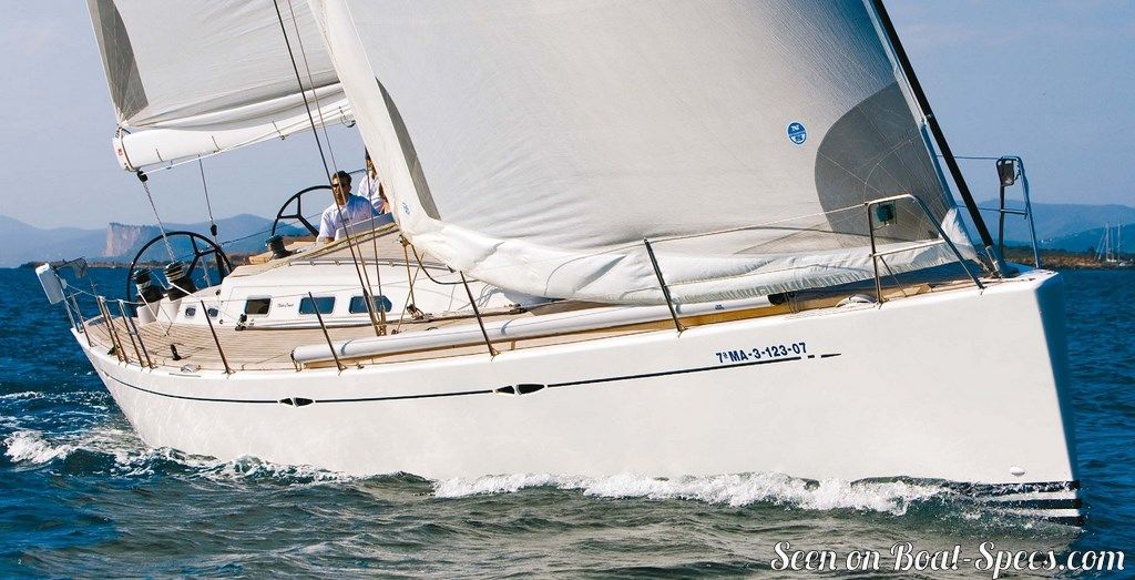 x-55 standard x-yachts sailboat specifications and
