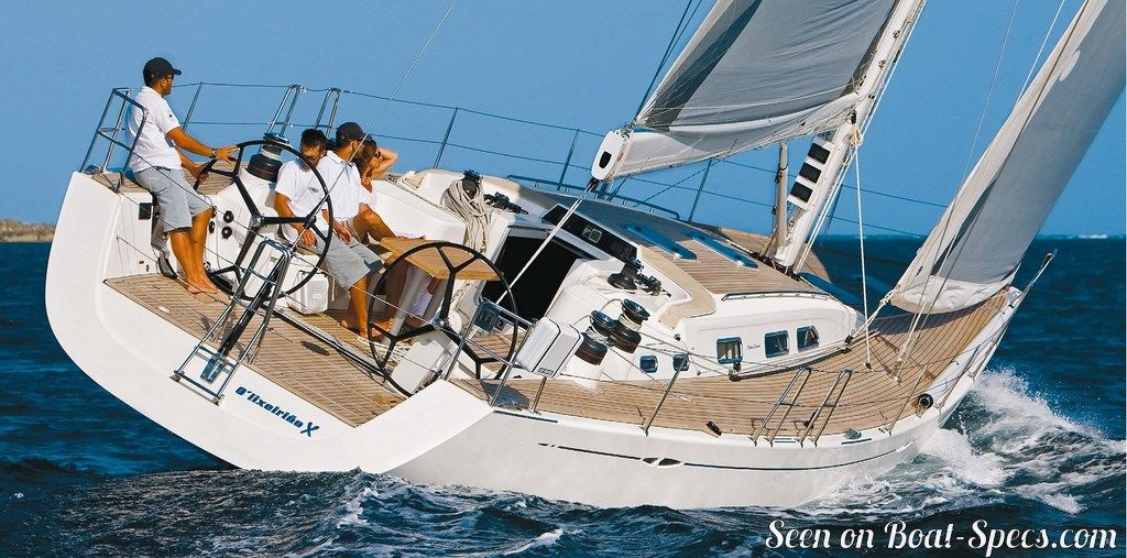 x 55 yacht test