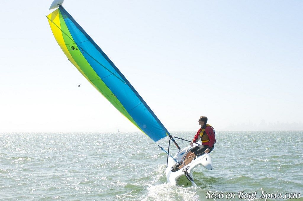 hobie cat bravo sailboat