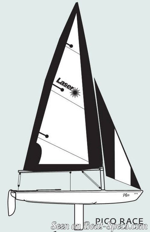 laser pico sailboat specs