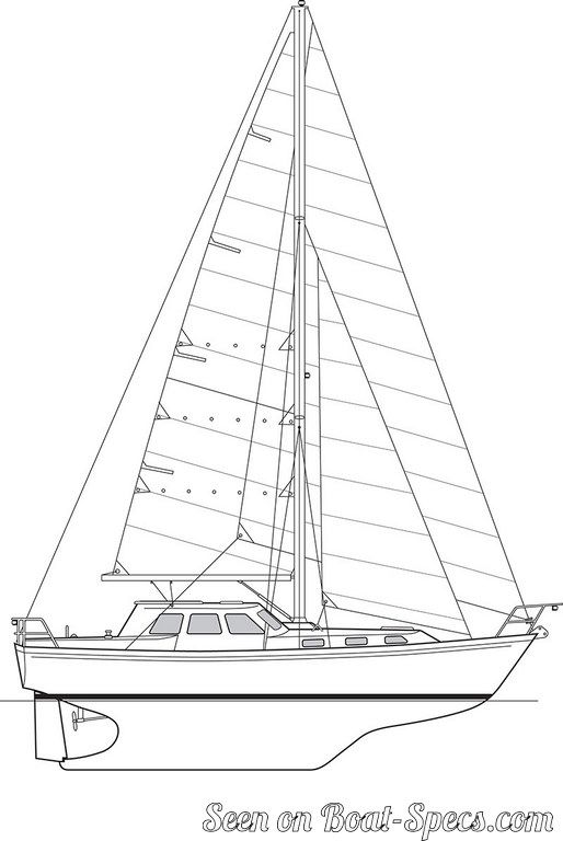 vancouver 34 sailboat data