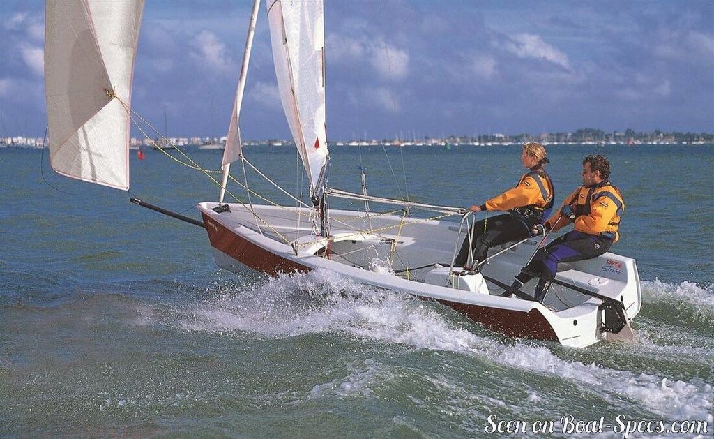 laser stratos fin keel laser performance sailboat
