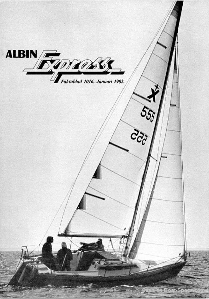 albin express sailboat