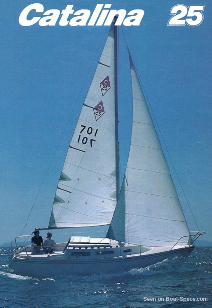 25 ft catalina sailboat specs