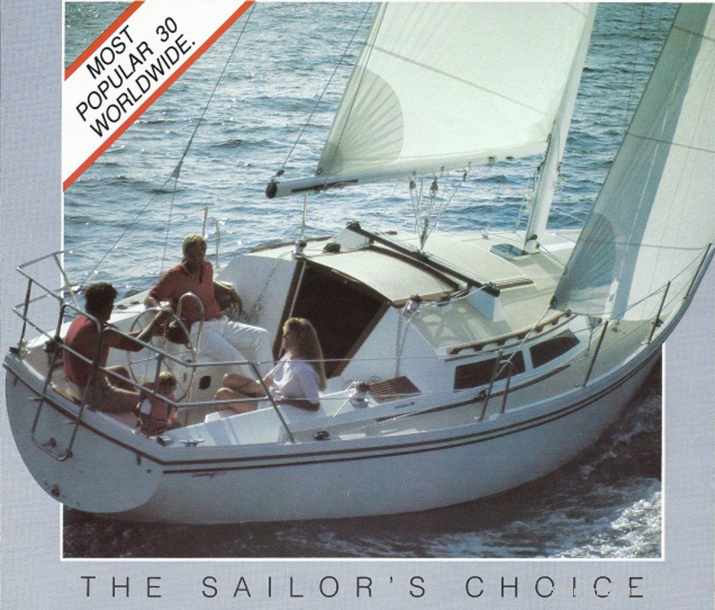 30' catalina sailboat