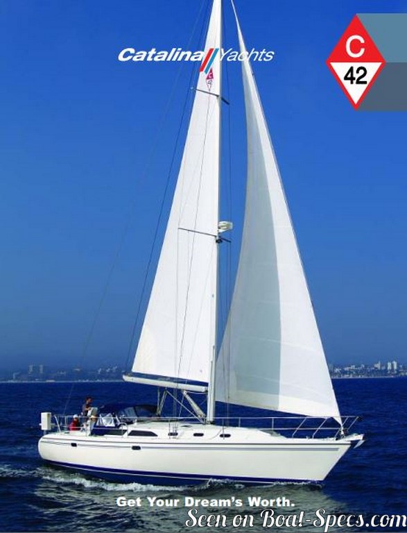 42 catalina sailboat specs