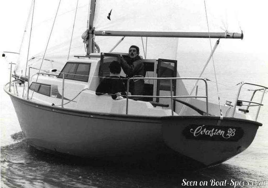 beneteau evasion 28 sailboatdata
