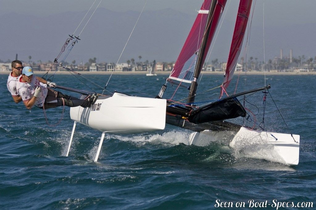 hobie cat wild cat sailboat specifications and details on