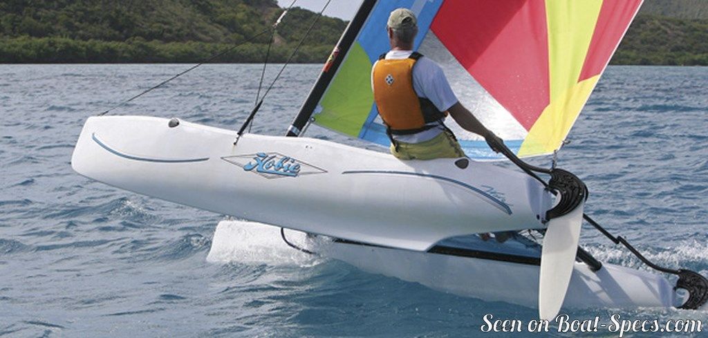 hobie cat wave sailboat