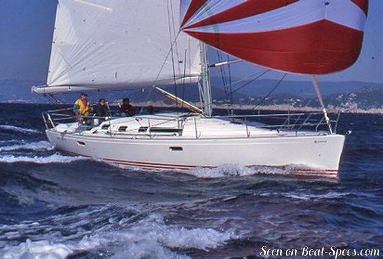 Sun Fast 42 standard (Jeanneau) sailboat specifications 