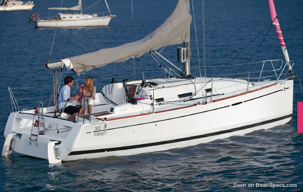 30 ft beneteau sailboat