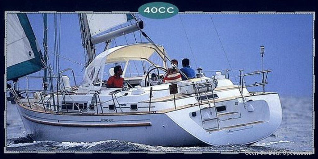 beneteau oceanis 40 sailboatdata