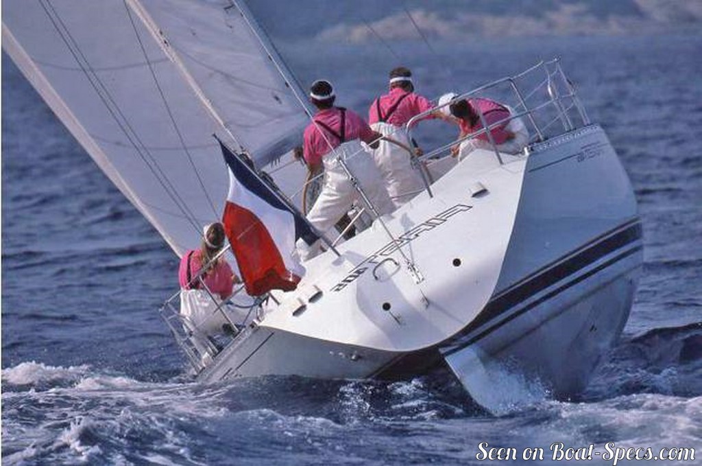 beneteau first 405 sailboatdata